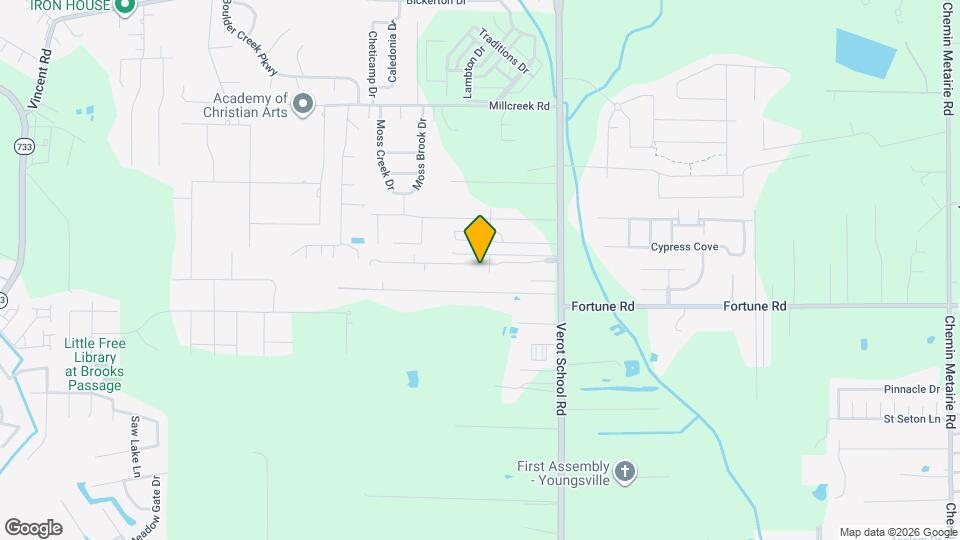 207 Chimney Rock Blvd Map and Location Details