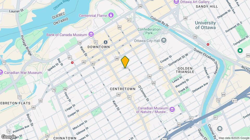 142 Nepean St Map and Location Details