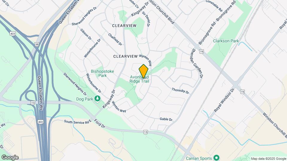 2589 Addingham Crescent Map and Location Details