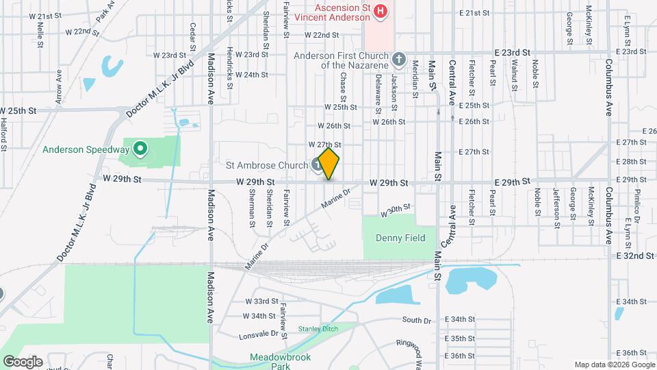 2904 Lincoln St Map and Location Details