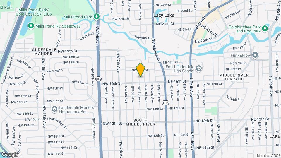 1610 NW 4th Ave Mapa y Detalles de la Ubicación