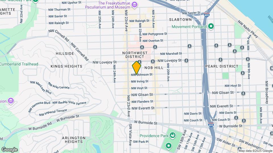 2234 NW Johnson St Map and Location Details