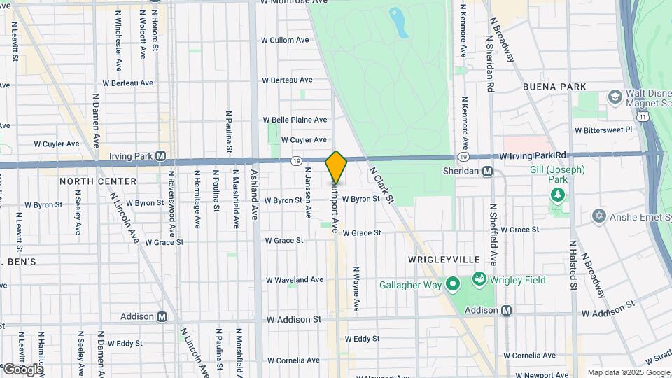 3917 N Southport Ave Map and Location Details