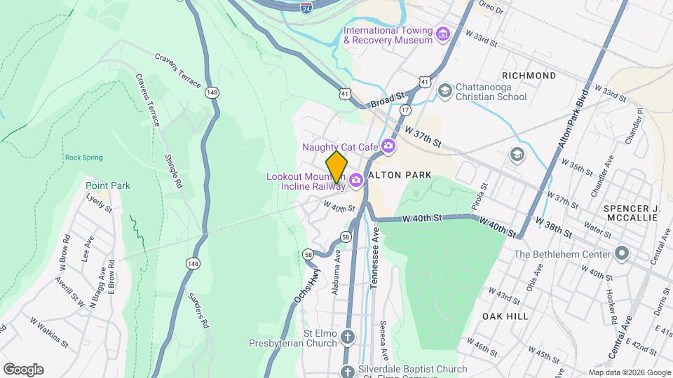 207 Old Mountain Rd Map and Location Details