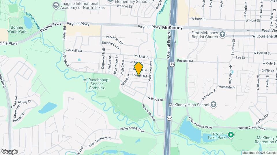 2319 Foothill Rd Map and Location Details