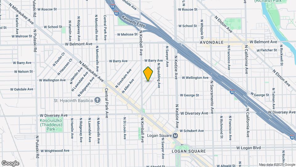 2936 N Dawson Ave Map and Location Details