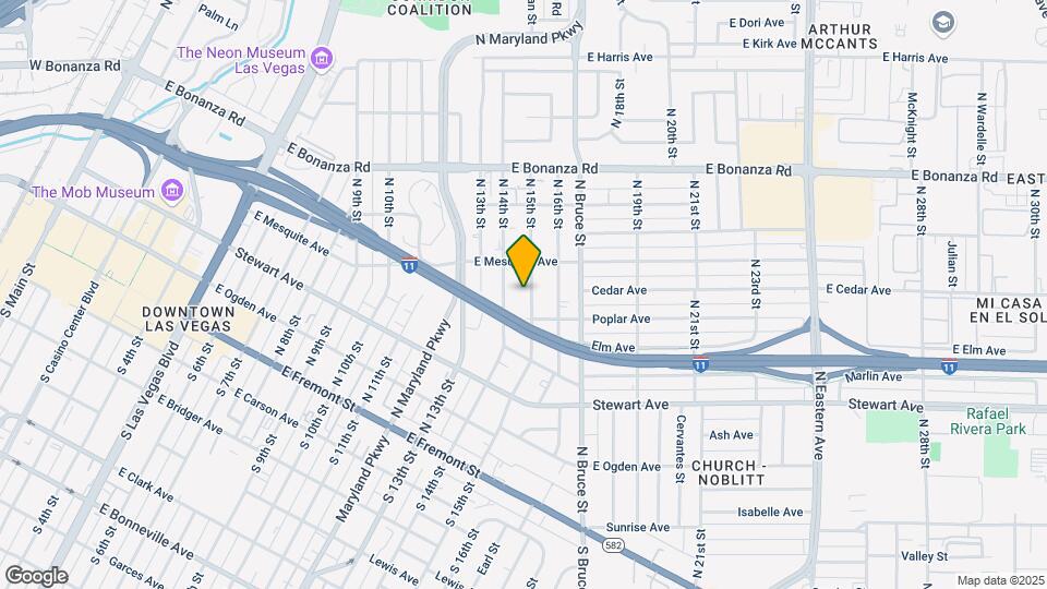 379 N 15th St Map and Location Details