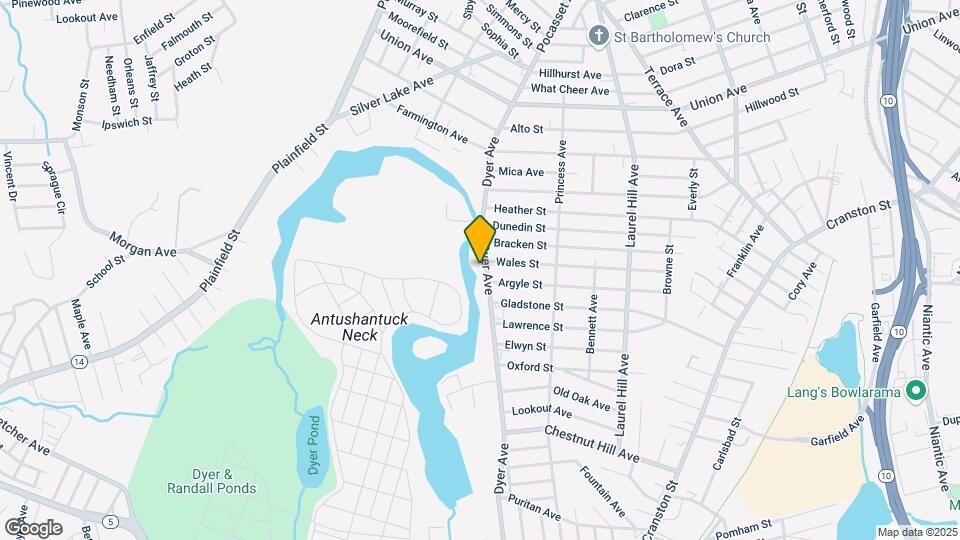 475 Dyer Ave Map and Location Details