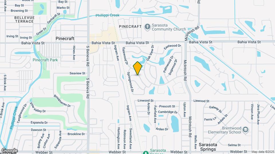 3962 Basswood Dr Map and Location Details