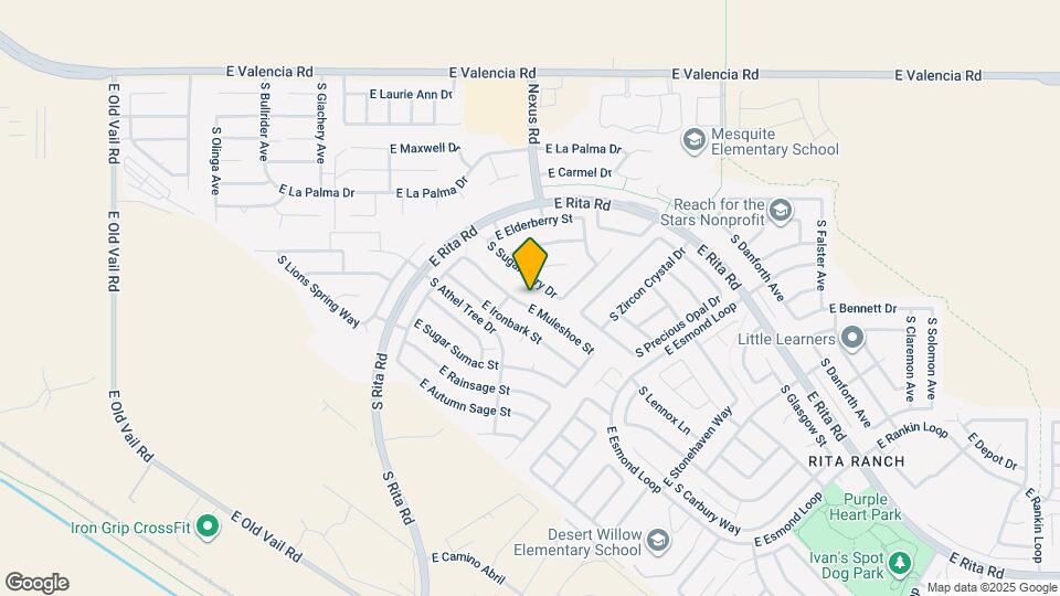 9151 E Muleshoe St Map and Location Details
