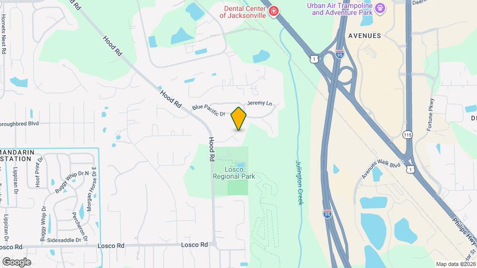 5524 Hidden Ridge Dr Map and Location Details