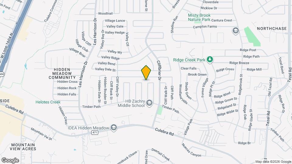 5855 Cliffmont Dr Mapa y Detalles de la Ubicación