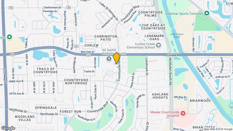 3460 Countryside Blvd Map and Location Details