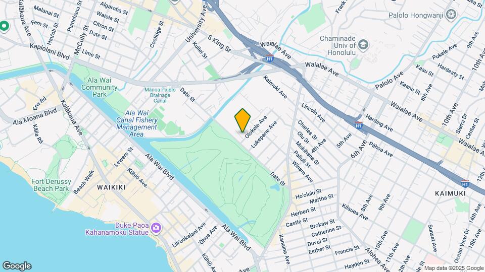 716 Olokele Ave Map and Location Details