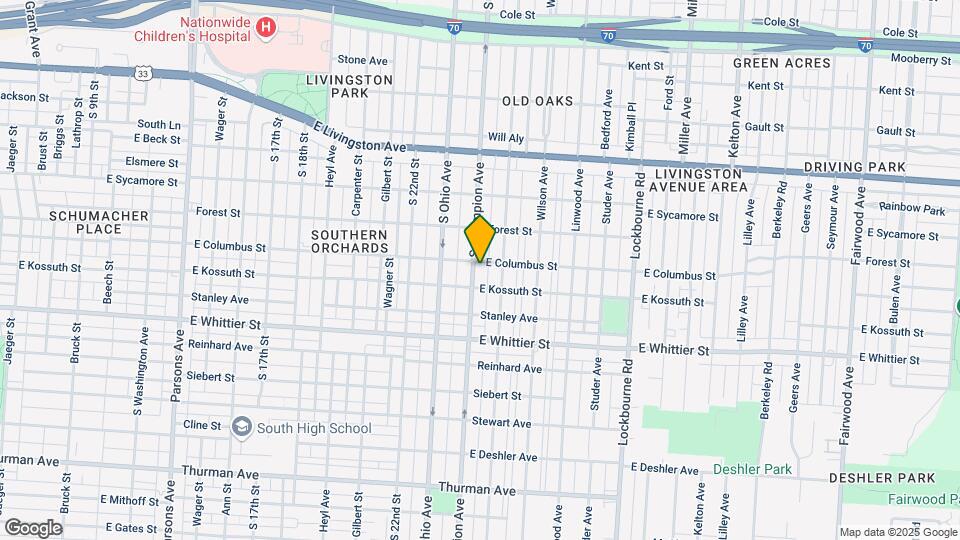948-950-950 S Champion Ave Map and Location Details
