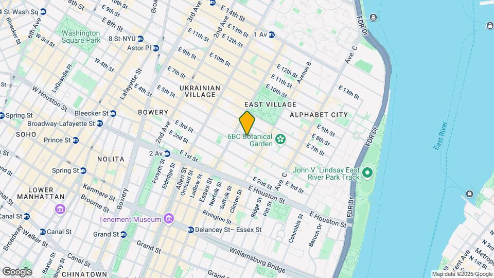 520 East 5th Street Mapa y Detalles de la Ubicación