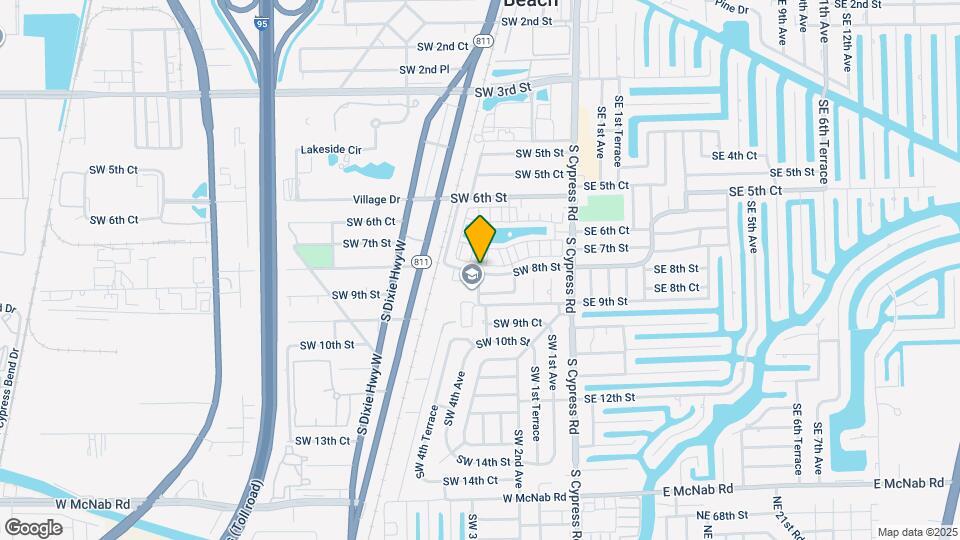 250 SW 7th Ct Map and Location Details