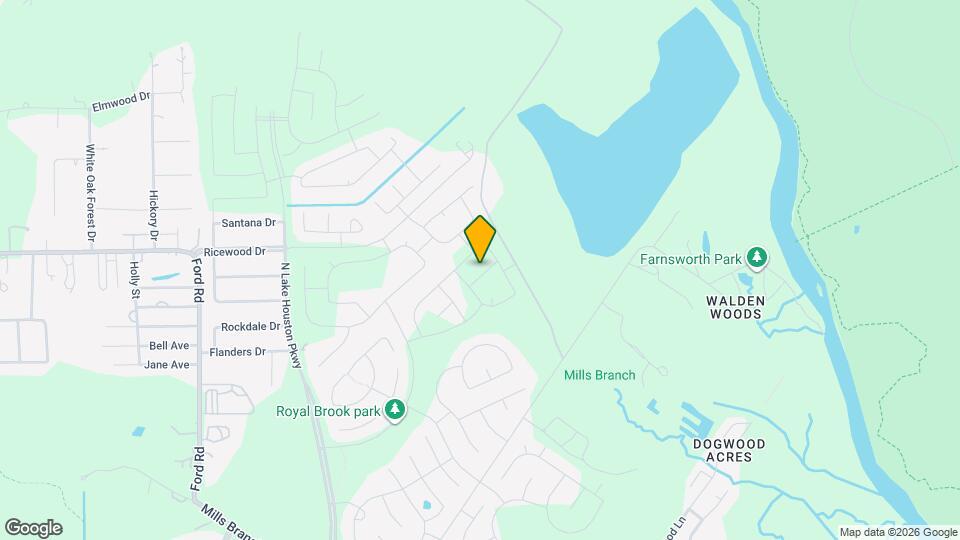 6313 Barrington Cliff Trl Mapa y Detalles de la Ubicación