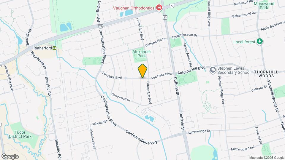 5 Belwood Blvd Map and Location Details