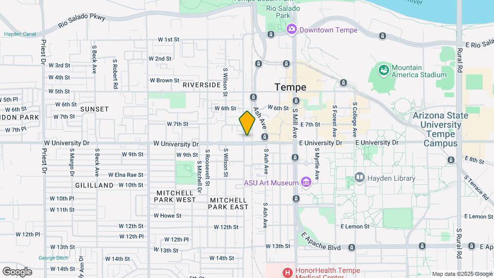 Hudson on Farmer/LeaseCo, LLC Map and Location Details