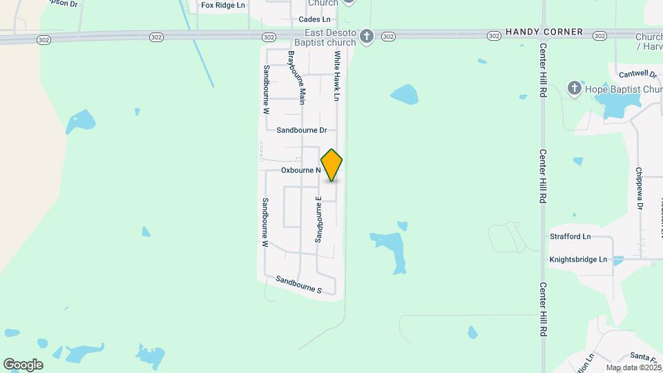 6443 White Hawk Ln Map and Location Details