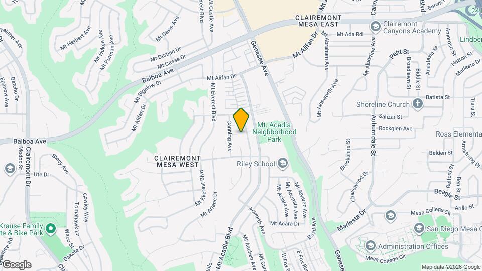 5282 Canning Pl Map and Location Details