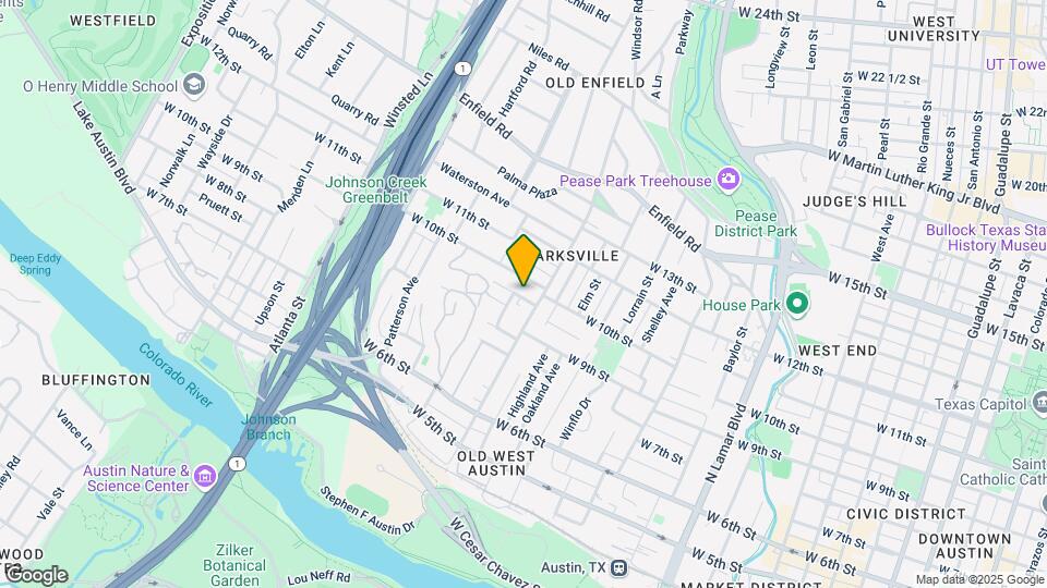 1606 W 9 1/2 St Map and Location Details