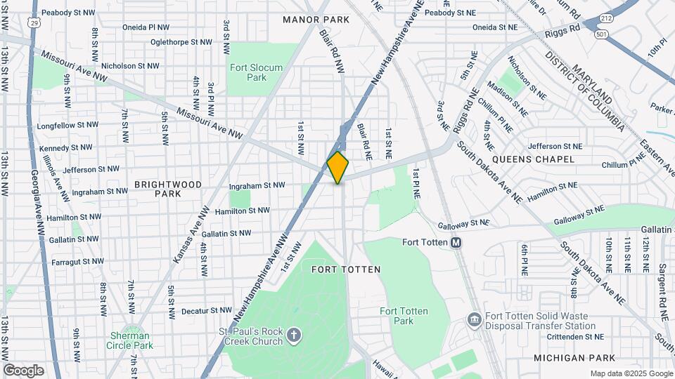 5230 North Capitol St NW Map and Location Details