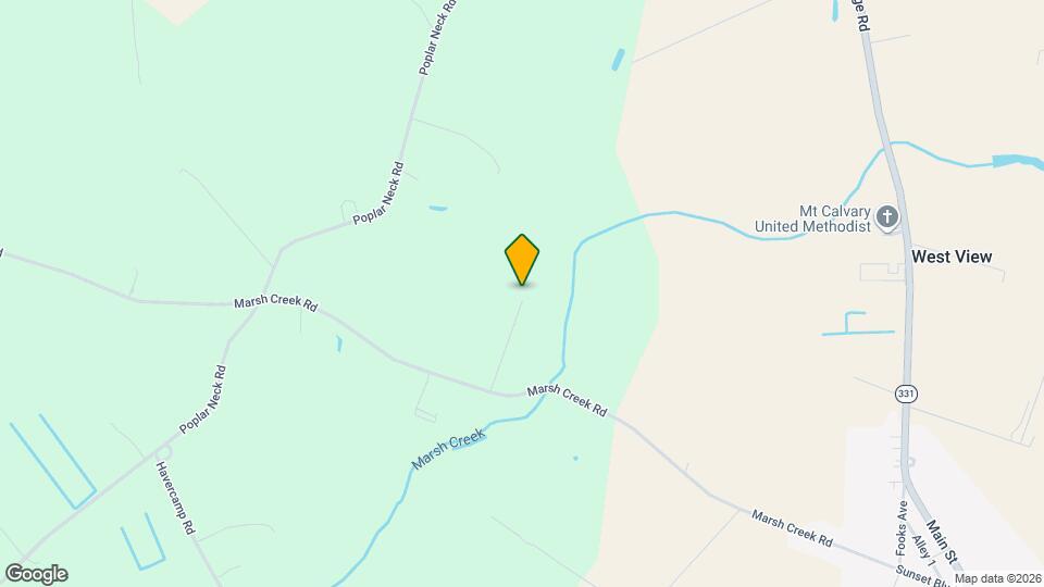 22446 Marsh Creek Rd Map and Location Details