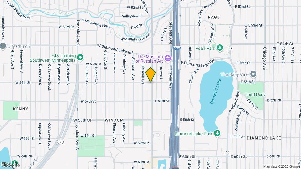 5600 Nicollet Avenue South Map and Location Details