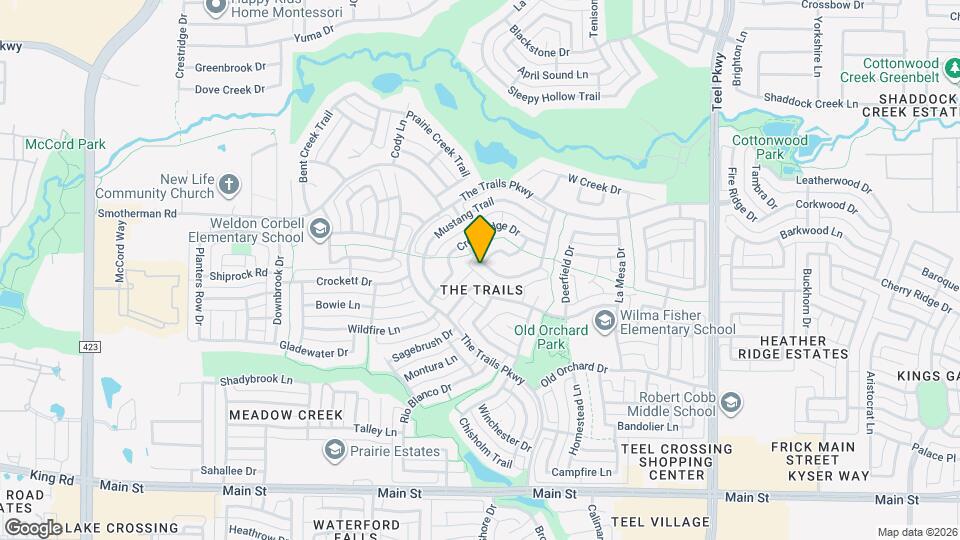 1991 Sandy Creek Dr Map and Location Details