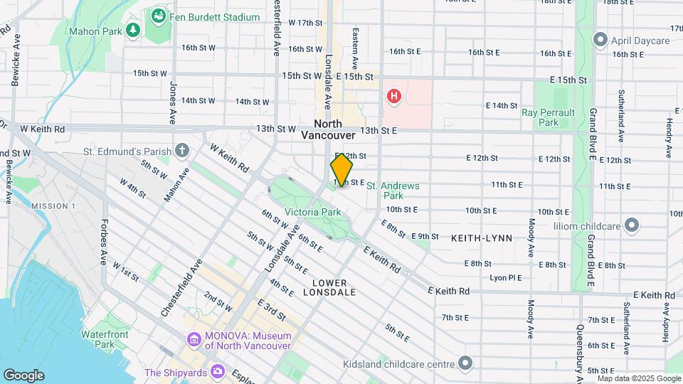 108 8th St E Map and Location Details