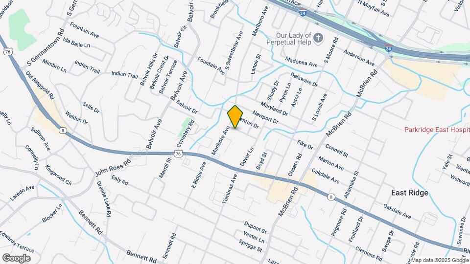 4242 Covington Dr Map and Location Details