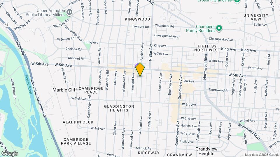 1513 Ashland Ave, Unit 1513 Mapa y Detalles de la Ubicación