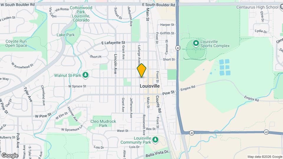 824 Lafarge Avenue Map and Location Details