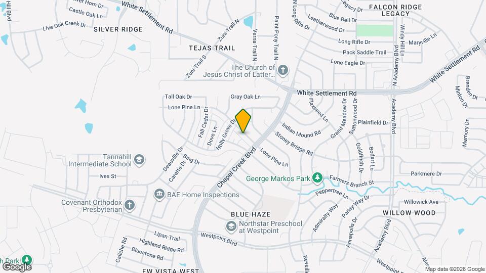 10317 Lone Pine Ln Map and Location Details