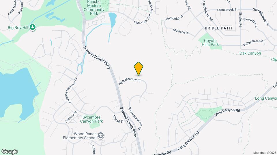 267 High Meadow St Map and Location Details