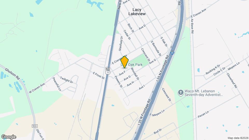 218 Ave F Map and Location Details