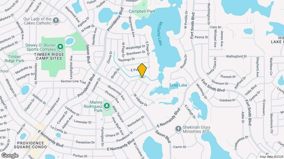 983 N Waycross Cir Map and Location Details