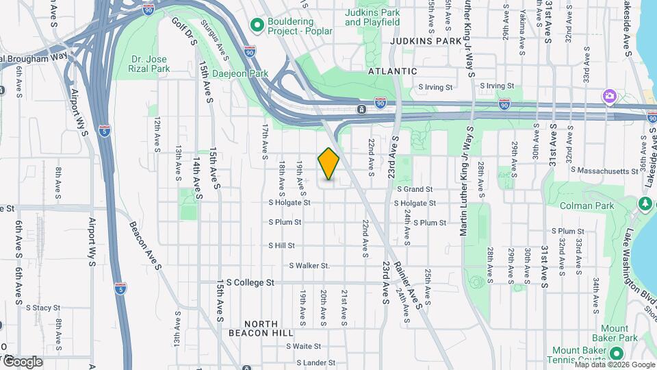 1964 S Grand St Map and Location Details