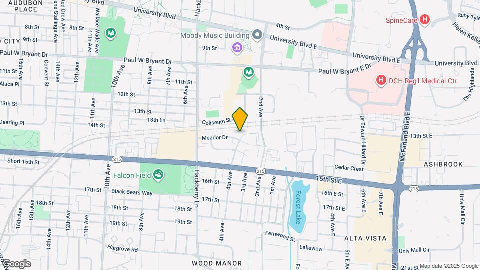 1326-1328 Cloverdale Rd Map and Location Details