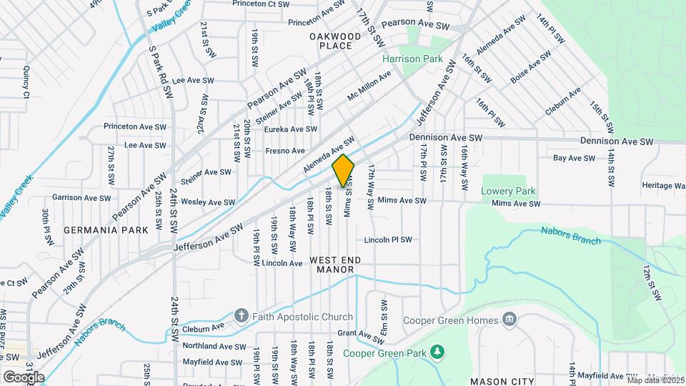 1228 Mims St SW Map and Location Details