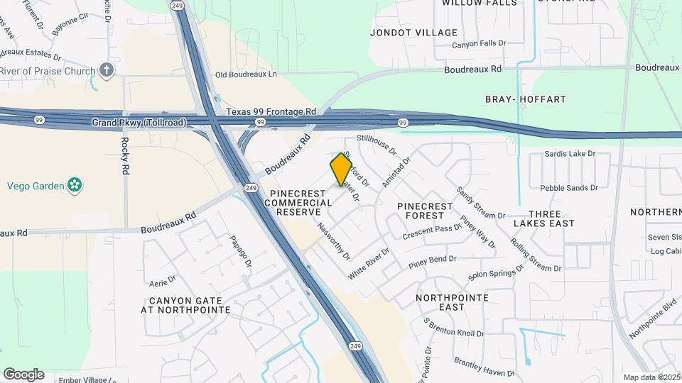 12230 Cypress Shores Dr Map and Location Details