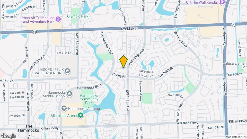 9587 SW 148th Ave Cir E Map and Location Details