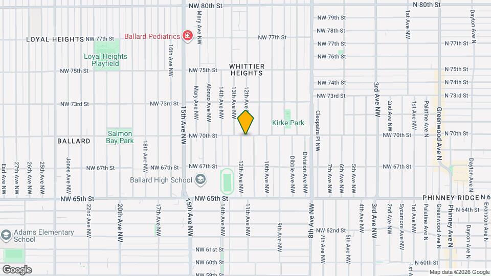 6750 12th Ave NW Map and Location Details