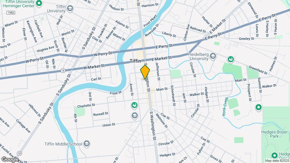 186-2 S Washington St, Unit Floor 3 Map and Location Details