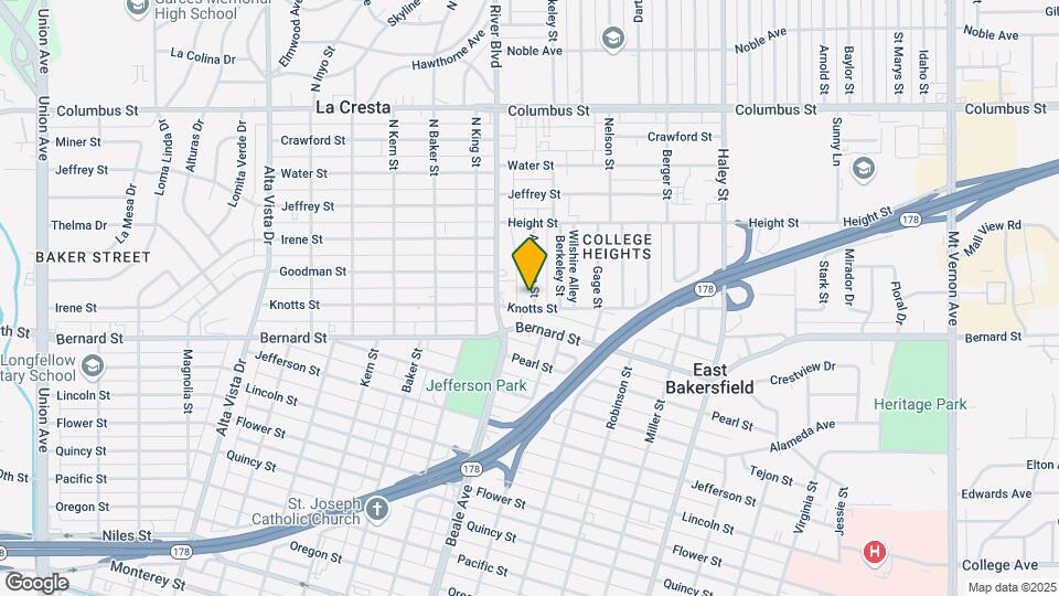 924 Knotts St Map and Location Details