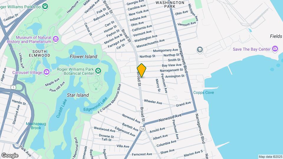 1612 Broad St Map and Location Details