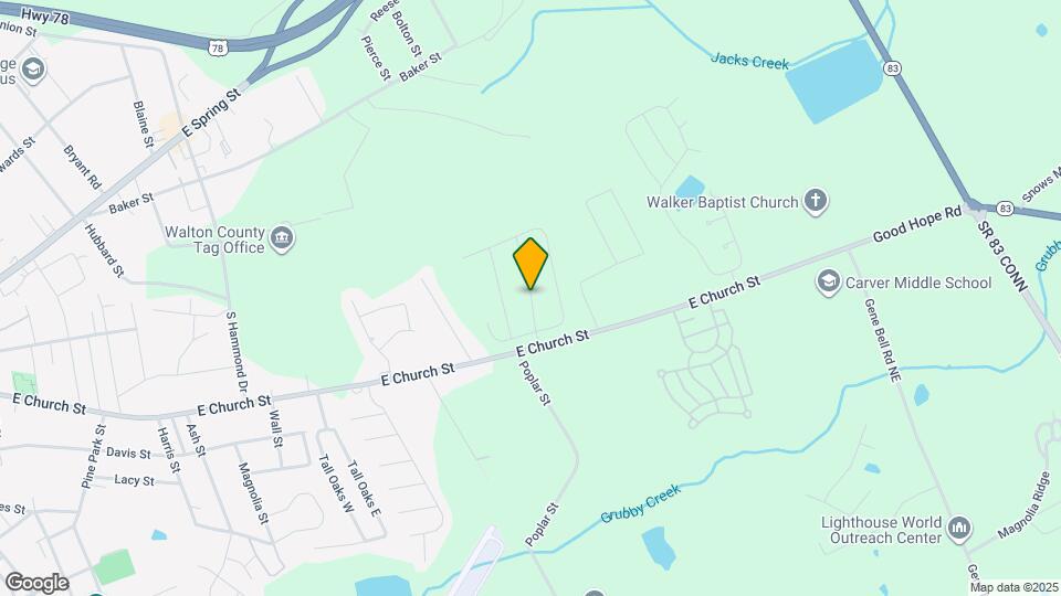 726 Woody Dr Mapa y Detalles de la Ubicación