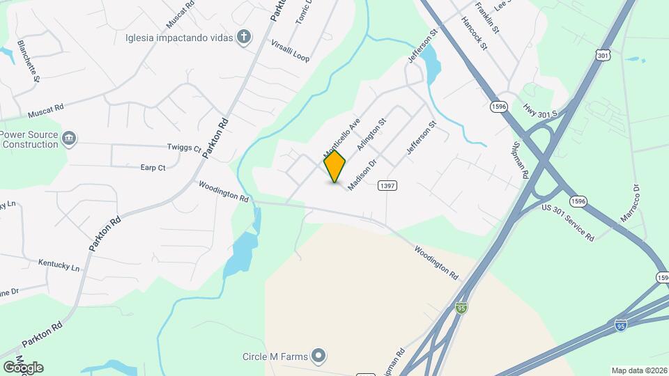 4893 Madison Dr Map and Location Details